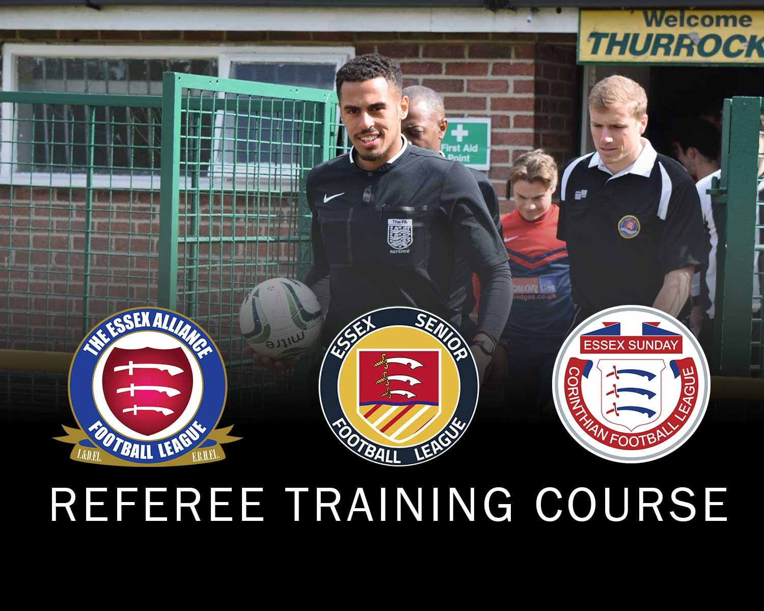 Local league partnership subsidises new referees training course