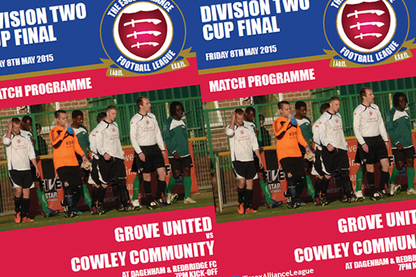 Division 2 Cup final tomorrow pits Grove against Cowley