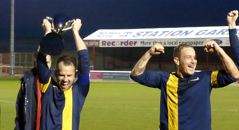 Grove United net late winner to win the Division Two Cup