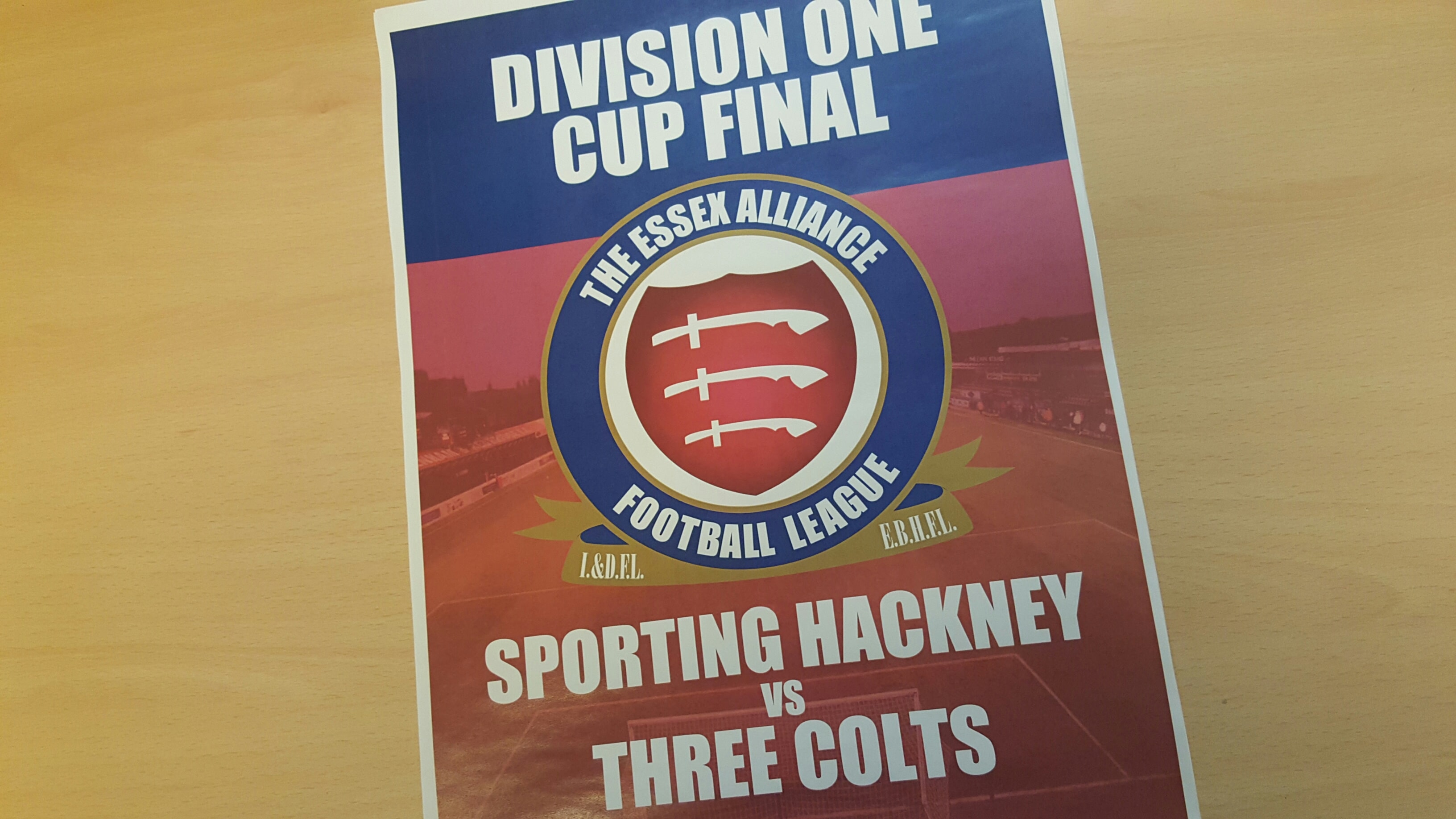 CUP FINAL PREVIEW: Sporting Hackney and Three Colts do battle for the Division 1 Cup 