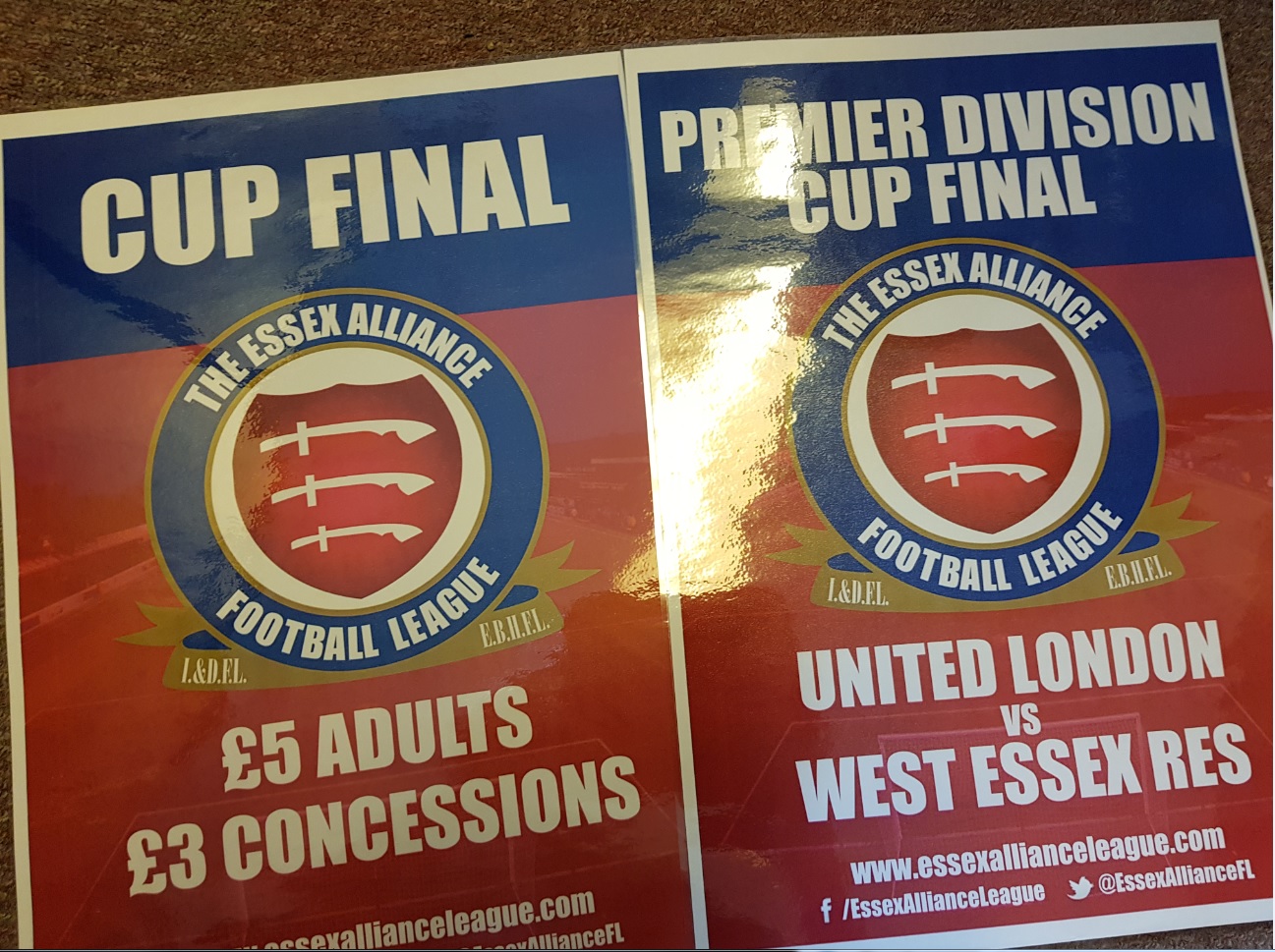 PREVIEW: United London and West Essex Reserves meet in Premier Division Cup Final
