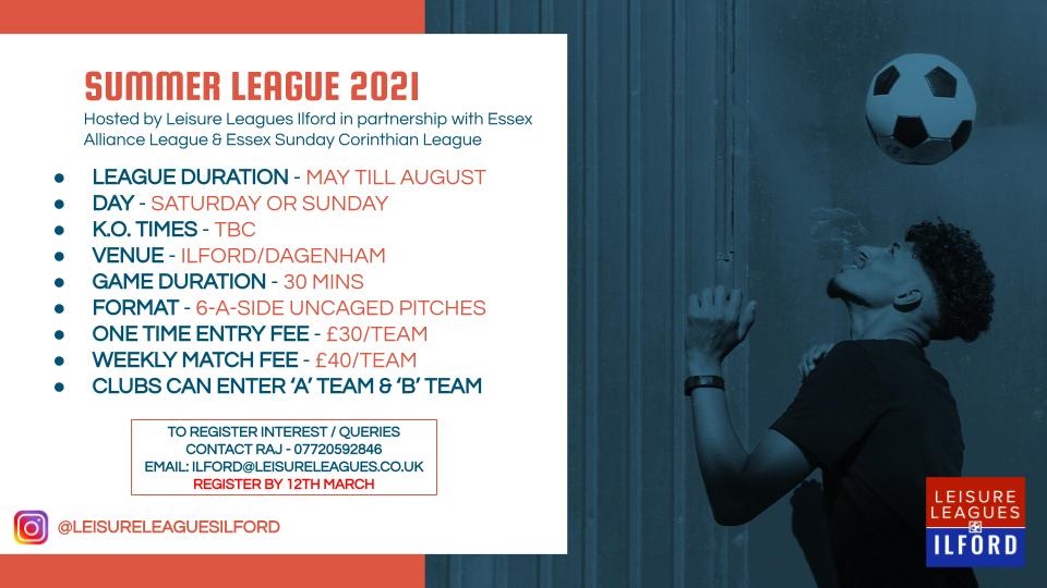 Leisure Leagues Ilford